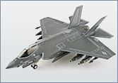 F-35C Lightning II 1:72 Diecast Model - Hobby Master HM