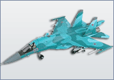 Su-34 Fullback 1:72 Diecast Model - Hobby Master HM-HA6302A