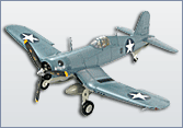 F4U Corsair 1:48 Diecast Model - Hobby Master HM-HA8210 - $77.99