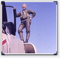 Ltd Dunn (after his 100th Misson) who flew the F-4E Crusaders in 169-70 at Chu Lai, Vietnam