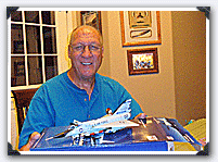 John Goodheart CSM (RET) Montana Air National 
Guard with Hobby Master F-106A (HA3604)